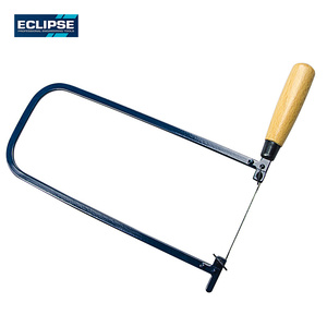 。英国ECLIPSE迷你弓形线锯条曲线高碳钢钢丝木工拉花U型小锯弓锯